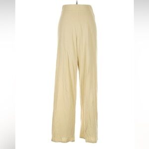 James Street Co Semi Sheer Gauze Pant Size Medium Cream